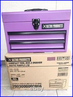 ASTRO PRODUCTS compact tool box matt purple limited Color Two Tiers Janan NEW