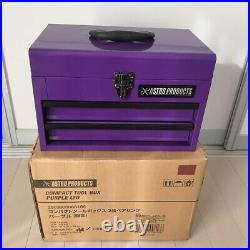 ASTRO PRODUCTS compact tool box matt purple limited color NEW Janan Two tiers