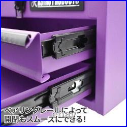 ASTRO PRODUCTS compact tool box matt purple limited color NEW Janan Two tiers