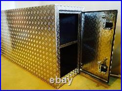 Aluminium alloy tool box vault van ford transit sprinter crafter flat bed