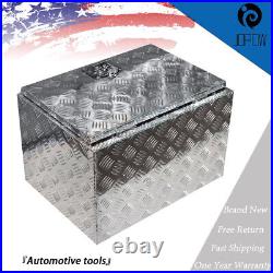 Aluminum 24in Tool Box For Pickup Trailer Truck Underbody Bed Tool Storage Box Aluminum 24in Tool Box For Pickup Trailer Truck Underbody Bed Tool Storage Box