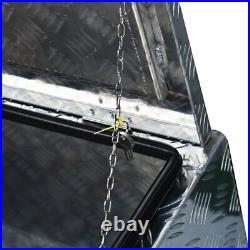 Aluminum 24in Tool Box For Pickup Trailer Truck Underbody Bed Tool Storage Box Aluminum 24in Tool Box For Pickup Trailer Truck Underbody Bed Tool Storage Box