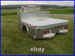 Aluminum Flatbed Service Body, design for Gooseneck, Toolboxes fits Truck