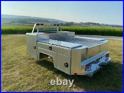 Aluminum Gooseneck Service Body, Mechanics Utility, Truck ToolBox Compartments