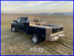 Aluminum Gooseneck Service Body, Mechanics Utility, Truck ToolBox Compartments