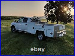 Aluminum Gooseneck Service Body, Mechanics Utility, Truck ToolBox Compartments