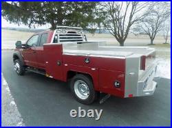 Aluminum Gooseneck Service Body, Mechanics Utility, Truck ToolBox Compartments