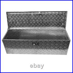 Aluminum Tool Box 48 In For FreightlIner Truck Flatbed Trailer Underbody Storage