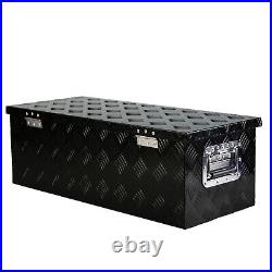 Aluminum Truck Bed Toolboxes Heavy Duty Pick-Up Truck Bed Tread Trailer Storage