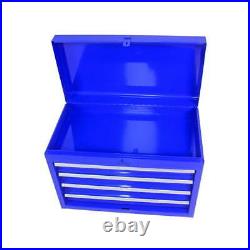 Aukfa Rolling Tool Box, 5-Drawer Tool Chest & Cabinet for Workshop Garage, Blue