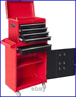 BIG RED ATBT1204R-RB Torin Rolling Garage Workshop Tool Organizer Detachable 4