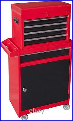 BIG RED ATBT1204R-RB Torin Rolling Garage Workshop Tool Organizer Detachable 4