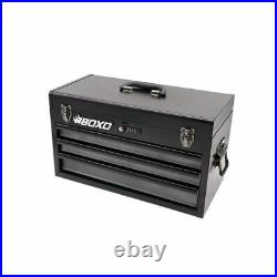 BOXO USA Heavy Duty 103 Piece MotoBox Tool Box Black