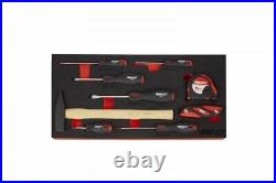 BOXO USA Heavy Duty 103 Piece MotoBox Tool Box Black