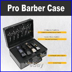 Barber Case Professional Aluminum Hard Hair Kit Tool Box with Hard Shell Anti-Th