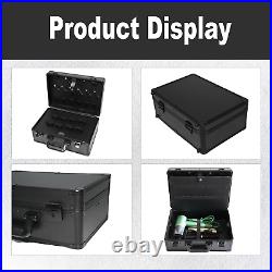 Barber Case Professional Aluminum Hard Hair Kit Tool Box with Hard Shell Anti-Th