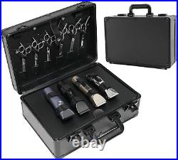 Barber Case Professional Aluminum Hard Hair Kit Tool Box with Hard Shell Anti-Th