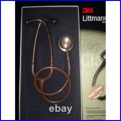 Best Master Cardiology Stethoscope 3M Littmann Classic III Tool Brown with Box