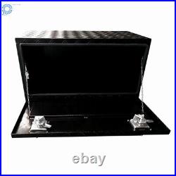 Black Aluminum? 36 Tool Box for Truck Flatbed RV Stakebed Underbody Storage