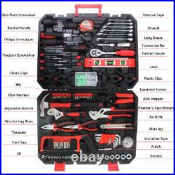 Black Hand Tool Box with Toolset 238Pcs