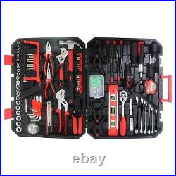 Black Hand Tool Box with Toolset 238Pcs For Home DIY Tool Box