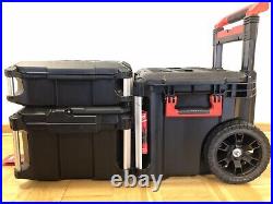 Black Limited Edition Milwaukee Packout Tool Box Storage System Same As 48224800