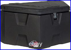 Black Poly Trailer Tongue Truck Tool Cargo Storage Box, 19 X 36 X 17.5Inch