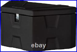 Black Poly Trailer Tongue Truck Tool Cargo Storage Box, 19 X 36 X 17.5Inch