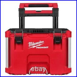 Brand New Milwaukee PACKOUT 22 Rolling Tool Box 48-22-8426 (Black/Red)