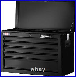 C. R. A. F. T. S. M. A. N 1000 Series 26W &17-IN H 5-Drawer Steel Tool Chest (Black). 4