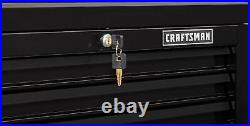 C. R. A. F. T. S. M. A. N 1000 Series 26W &17-IN H 5-Drawer Steel Tool Chest (Black). 4