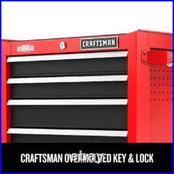 CRAFTSMAN 2000 Series 26.5-in W x 34-in H 5-Drawer Steel Rolling Tool Cabinet CRAFTSMAN 2000 Series 26.5-in W x 34-in H 5-Drawer Steel Rolling Tool Cabinet