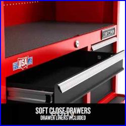 CRAFTSMAN 2000 Series 26.5-in W x 34-in H 5-Drawer Steel Rolling Tool Cabinet CRAFTSMAN 2000 Series 26.5-in W x 34-in H 5-Drawer Steel Rolling Tool Cabinet