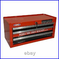 CRAFTSMAN 2000 Series 26-in W x 12.25-in H 3-Drawer Steel Tool Chest (Red)