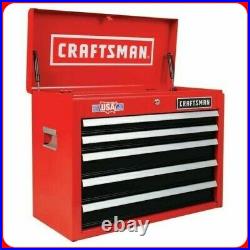 CRAFTSMAN 2000 Series 26-in W x 19.75-in H 5-Drawer Steel Tool Chest (Red)