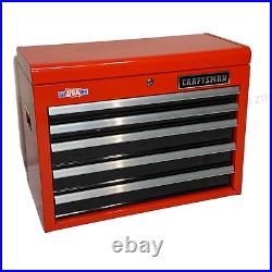 CRAFTSMAN 2000 Series 26-in W x 19.75-in H 5-Drawer Steel Tool Chest (Red)