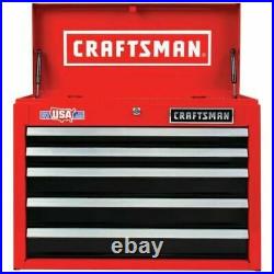 CRAFTSMAN 2000 Series 26-in W x 19.75-in H 5-Drawer Steel Tool Chest (Red)