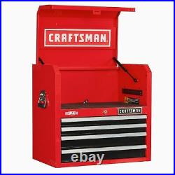 CRAFTSMAN 2000 Series 26-in W x 24.5-in H 4-Drawer Steel Tool Chest (Red)