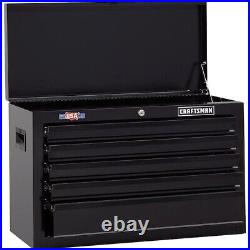 CRAFTSMAN 26 in Wide 5 Drawer Steel Top Tool Chest Box Garage Storage Cabinet