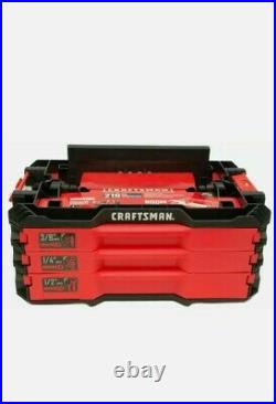 CRAFTSMAN MECHANIC'S TOOL SET SAE/METRIC, 216 piece Versastack tool box CRAFTSMAN MECHANIC'S TOOL SET SAE/METRIC, 216 piece Versastack tool box