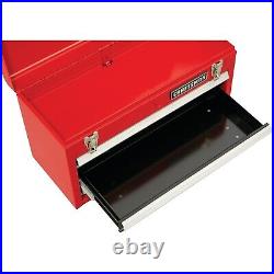 CRAFTSMAN Portable 20.5-In Ball-Bearing 3-Drawer Red Steel Lockable Tool Box