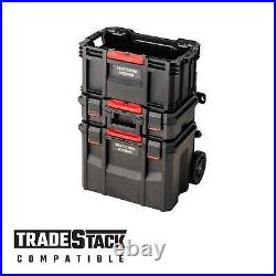 CRAFTSMAN TRADESTACK System 22.6-in Structural Foam Wheels Lockable Tool Box