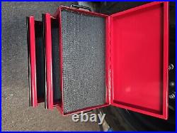 CUSTOM Kobalt Mini Toolbox With 10mm Socket TRAY LOWE'S Lowes Tool Box