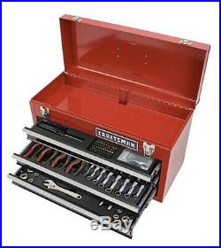 Craftsman 178 piece Mechanics Tool Set with 3 drawer Metal Box Ratchet Pliers