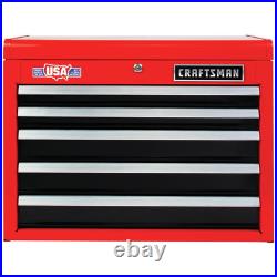 Craftsman 26 in 5 Drawer Steel Heavy Duty Top Tool Chest Box Storage Cabinet New