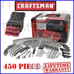 Craftsman 450 Piece Mechanic's Tool Set With 3 Drawer Case Box # 311 254 230
