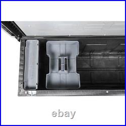 DECKED Crossover Pickup Truck Tool Box 72.54 Matte Black Keyed with 20 Deep Tub
