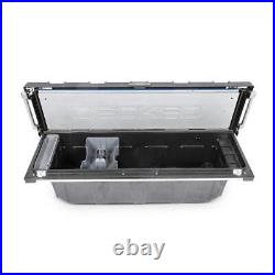 DECKED Full-Size Crossover Pickup Truck Tool Box 72.54 x 20.53H Polymer Black