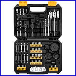 DEKOPRO 85 Piece Magnetic Impact Driver Screwdriver Bit Set with Plastic Toolbox