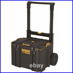 DEWALT 24 in. W Modular Tool Box 250 lbs. Load Capacity Telescopic Handle Black